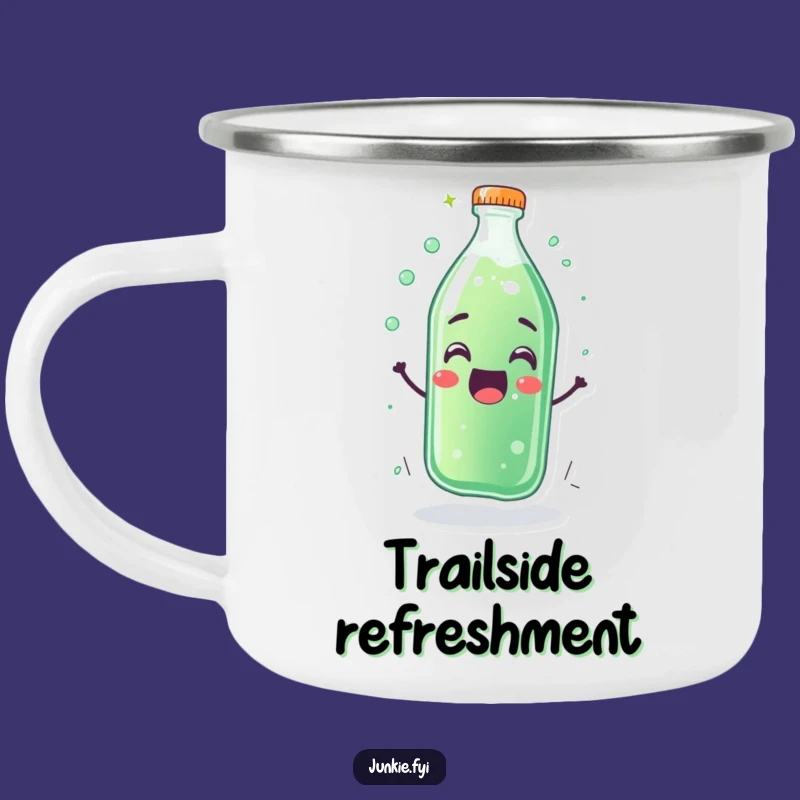 Funny Soda Bottle Camping Mug - Effervescent Outdoor Fun Gift