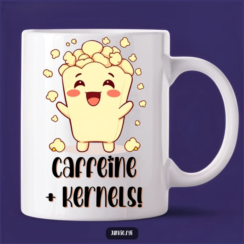 Funny Popcorn Lover Mug: A Hilarious Shower of Snack Joy