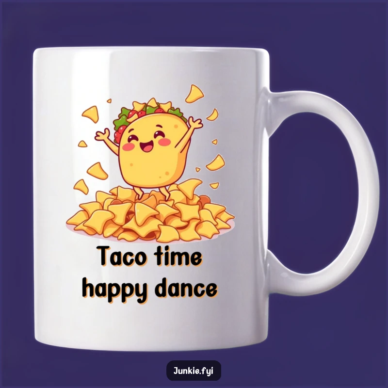 Funny Taco Jig Mug: Spice Up Your Day with Fiesta Humor
