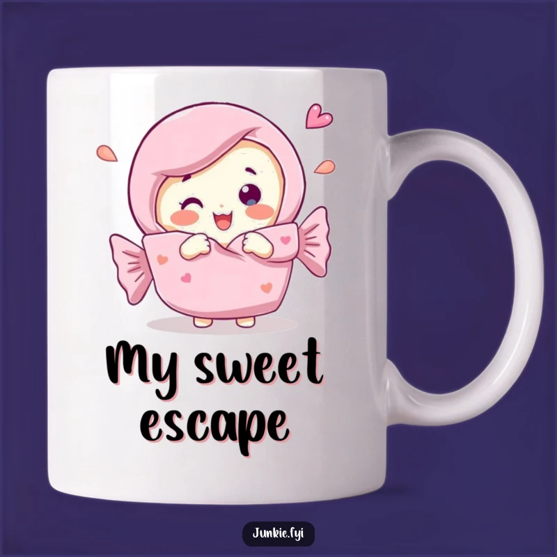Funny Candy Bar Mug: A Deliciously Self-Unwrapping Treat, Perfect Funny Gift