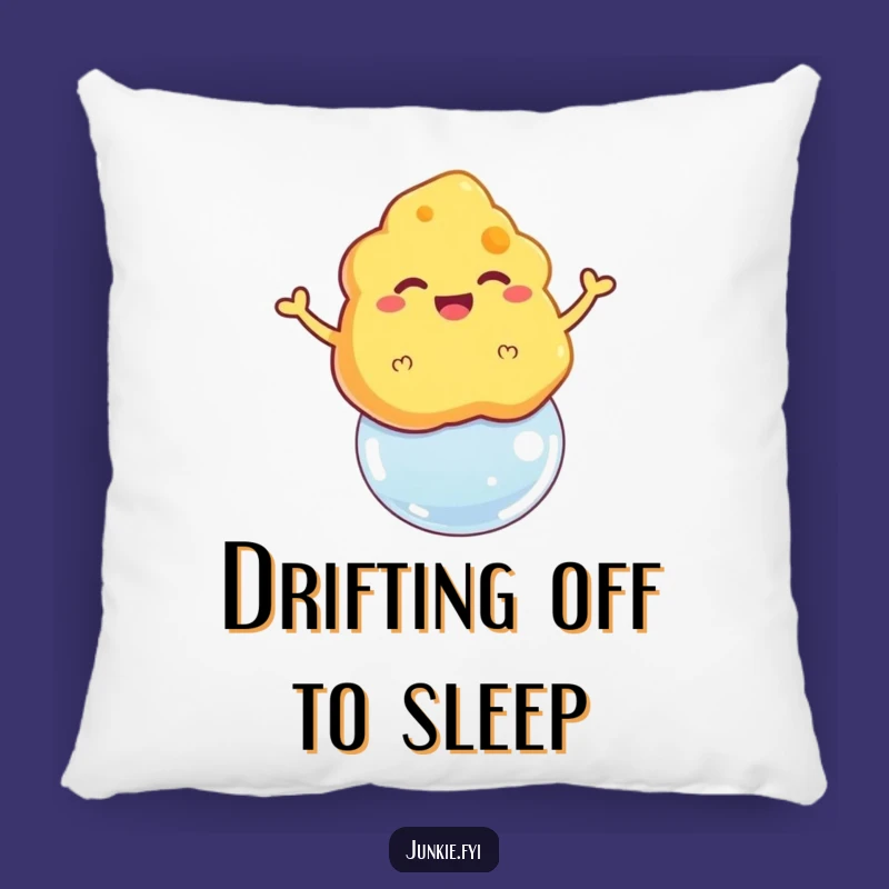 Funny Cheese Puff Bubble Pillow - Comfy Cartoon Snack Decor Gift