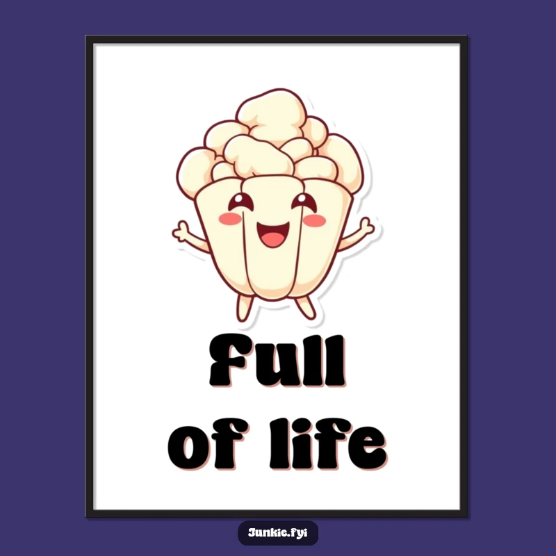 Funny Popcorn Digital Art: Instant Energetic Popping Character Download