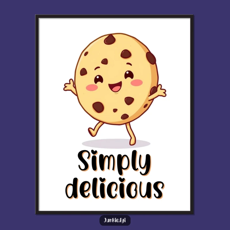 Funny Cookie Digital Art: Instant Shimmying Character Download
