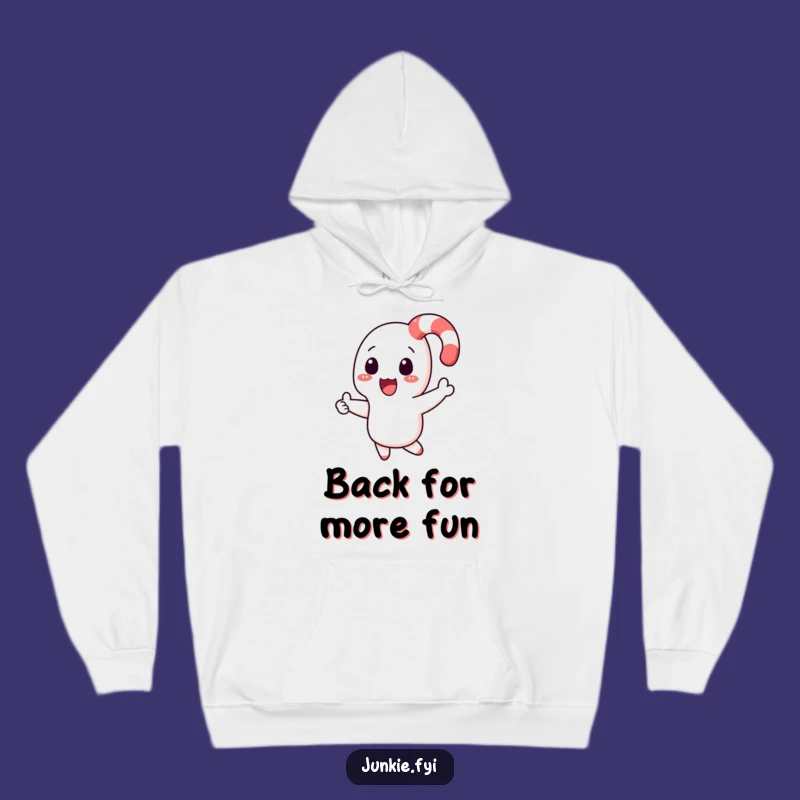 Cozy Funny Candy Cane Hoodie: Warmth with a Sweet Twist