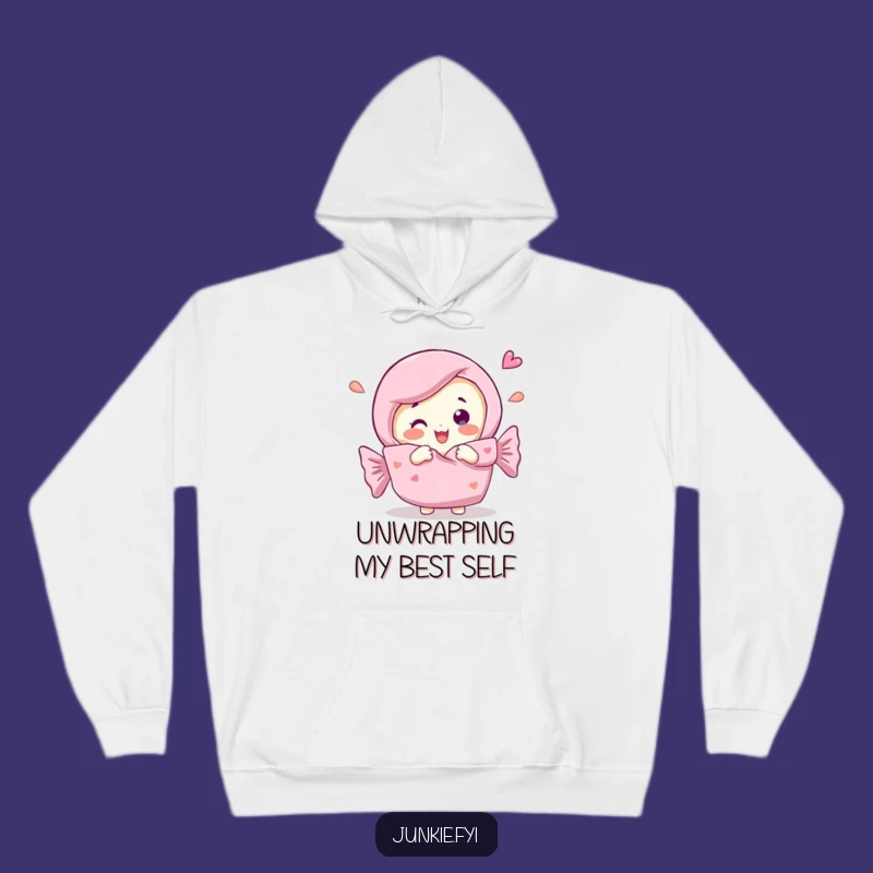 Cozy Funny Candy Bar Hoodie: Self-Unwrapping Delight, The Ultimate Funny Gift