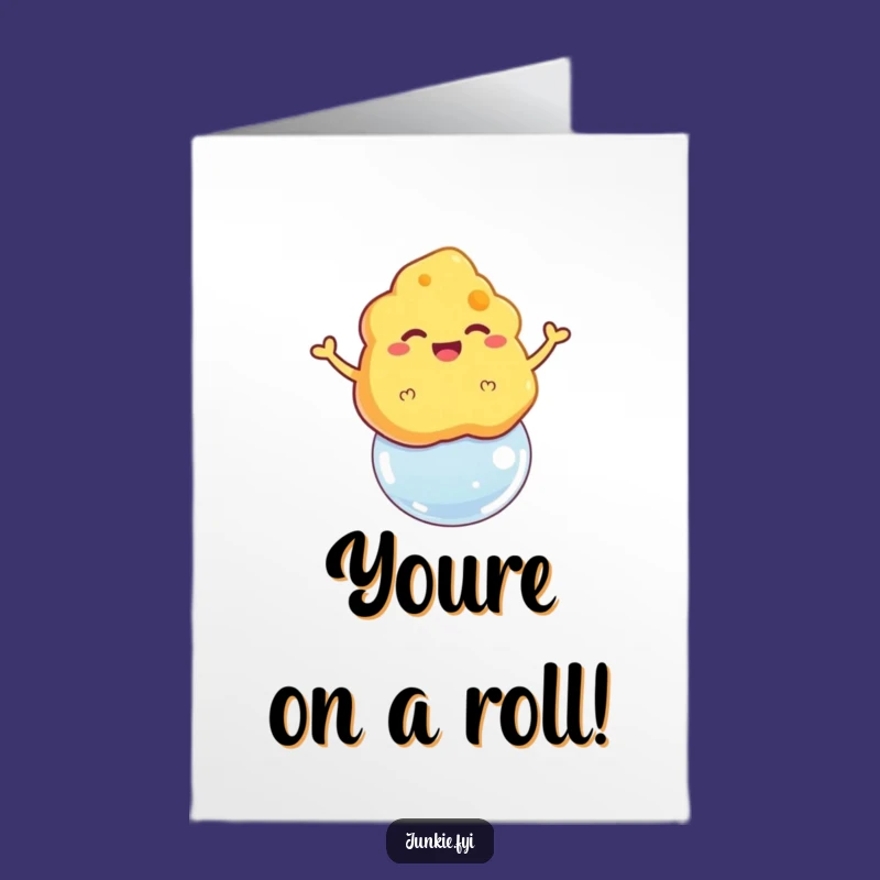 Triumphant Puff Free Printable Congrats Card - Celebrate Downloadable!