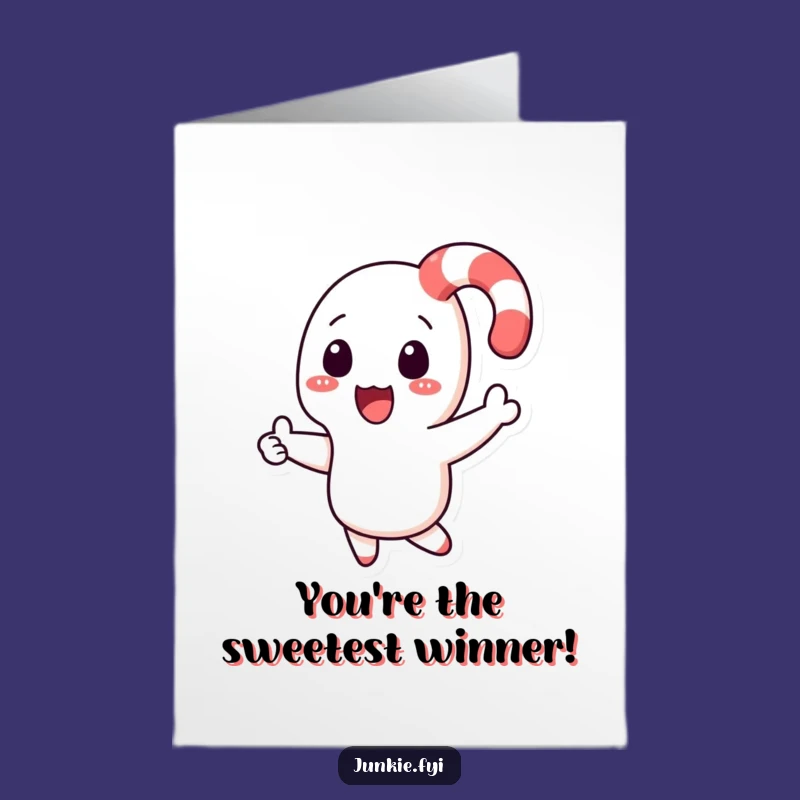 Free Printable Congrats Card: Candy Cane Return, Fun Downloadable Gift!
