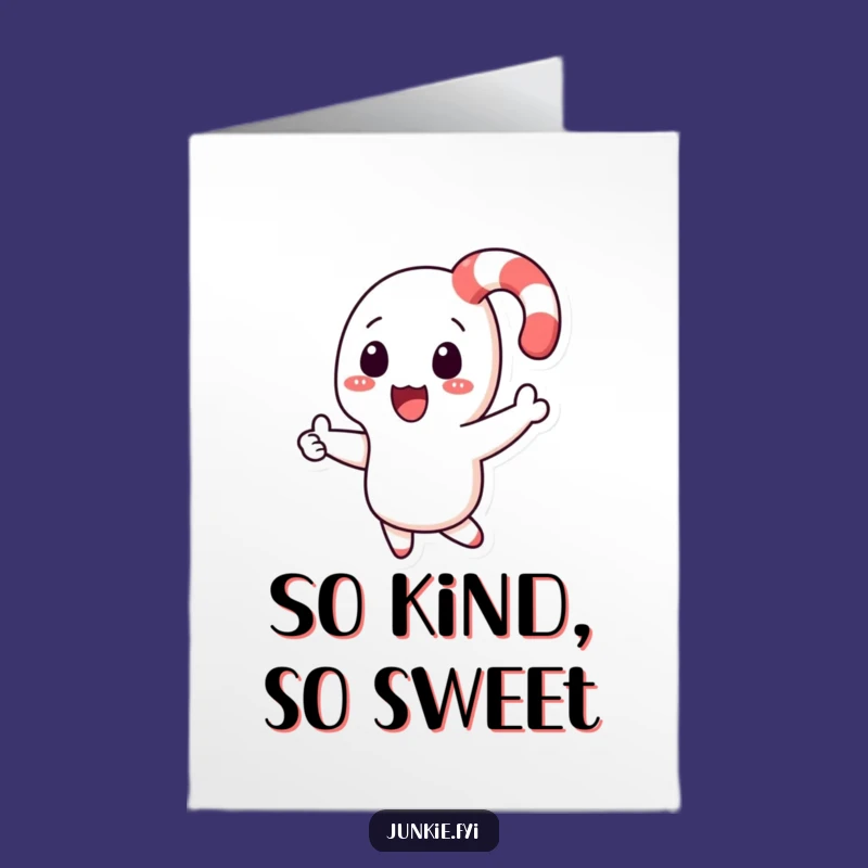 Free Printable Thank You Card: Candy Cane Return, Sweet Downloadable Gift!