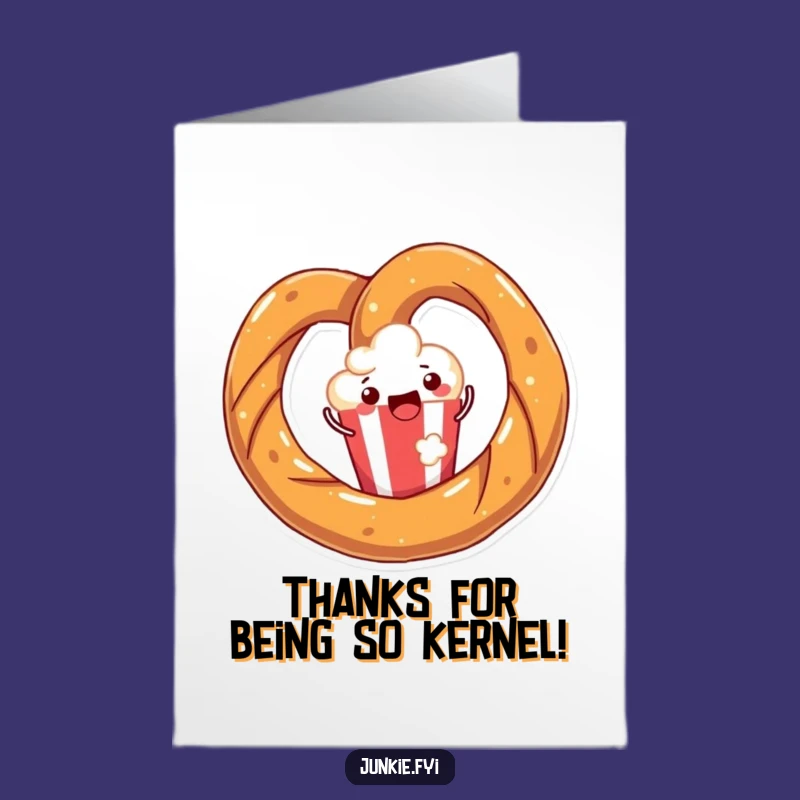 Twisted Pretzel Thank You: Free Printable Snack Gratitude Downloadable