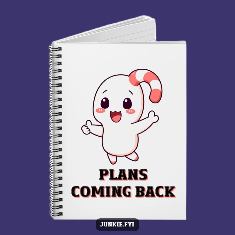Funny Candy Cane Notebook: Jot Down Ideas with Festive Fun