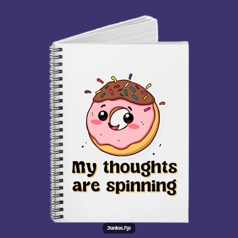 Funny Donut Notebook: Spin Your Ideas onto the Page