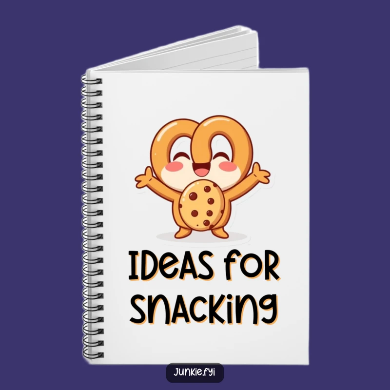 Funny Pretzel Journal: Jot Down Your Thoughts with Snack-Inspired Humor