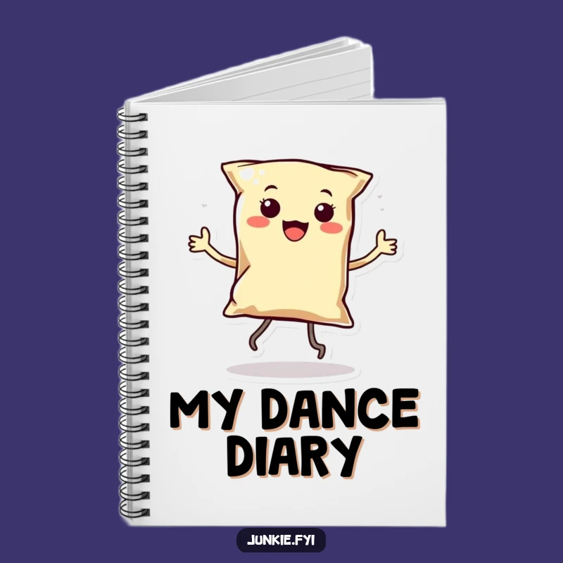 Funny Kawaii Chip Dancer Notebook: Jot Down Ideas with Humor, Great Funny Gift for Writers!