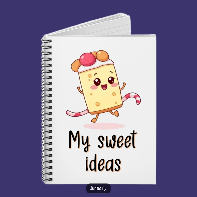 Funny Pie Skipping Notebook - Journal for Sweet Thoughts, Perfect Gift Idea